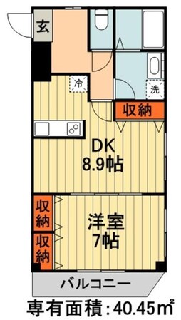Duo本千葉(デュオ本千葉)の物件間取画像